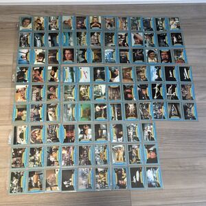 1979 Topps James Bond Moonraker Trading Cards Complete Set of 99 Plastic Sleeves